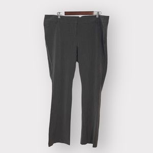 HeartSoul Plus Women’s Size 20 Slacks Trousers Pants Heather Gray